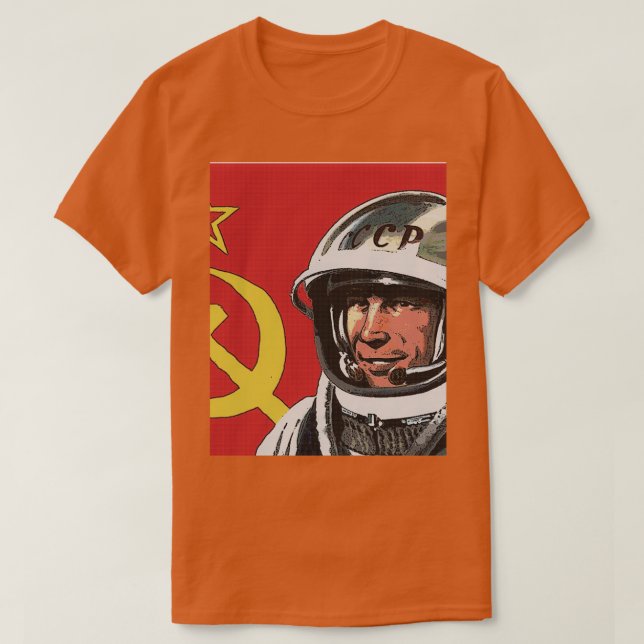 Camiseta GAGARIN CCCP Gráfico (Diseño del anverso)