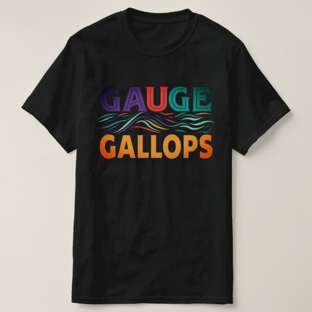Camiseta "Gage Gallops" (Diseño del anverso)