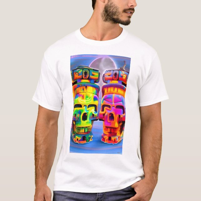 Camiseta Gage Skull de los gemelos del Revelador del Crepús (Anverso)