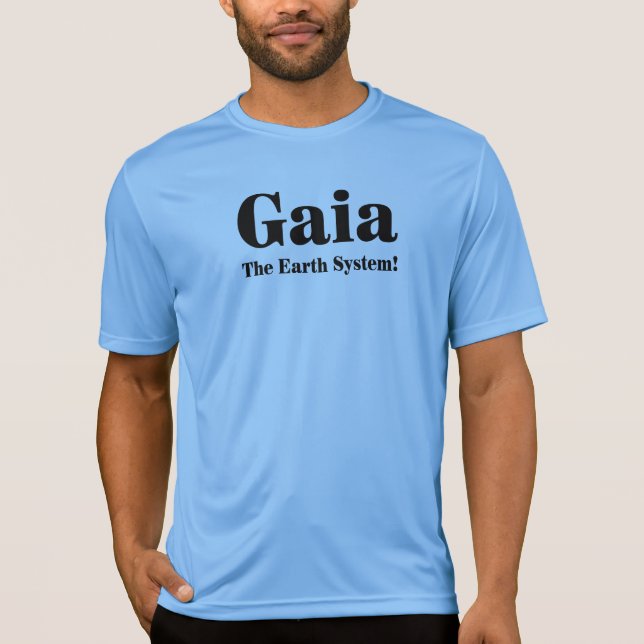 Camiseta ¡Gaia - el sistema de la tierra! (Anverso)