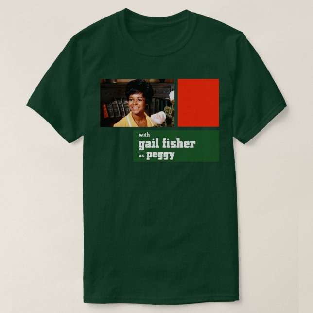 Camiseta Gail Fisher como Peggy Mannix (Diseño del anverso)