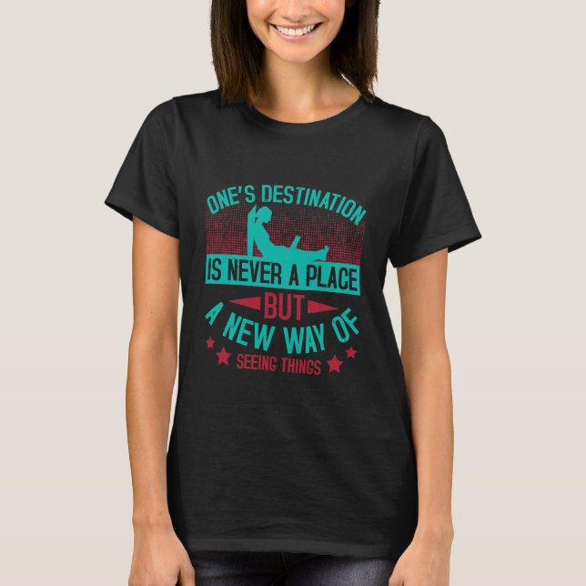 Camiseta Gain travel experience (Anverso)