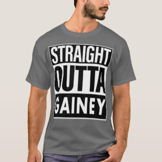 Camiseta Gainey Name Straight Outta Gainey