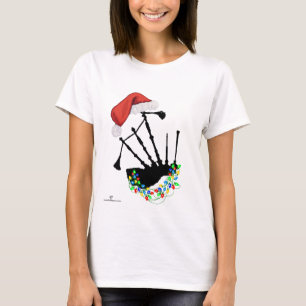 Camiseta Gaita escocesa de Navidad