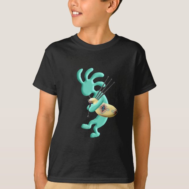 Camiseta Gaitas de Kokopelli (Anverso)