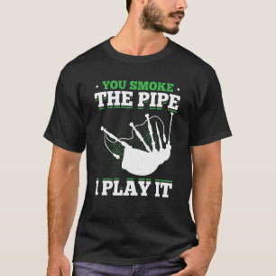 Camiseta Gaitas para gaitero gaitas gaitero Tocar la gaita 
