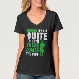 Camiseta Gaitas para gaitero gaitas tocando gaitas