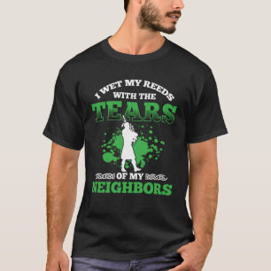 Camiseta Gaitas para gaitero gaitas tocando gaitas