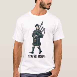 Camiseta Gaitero con bolsa humeante