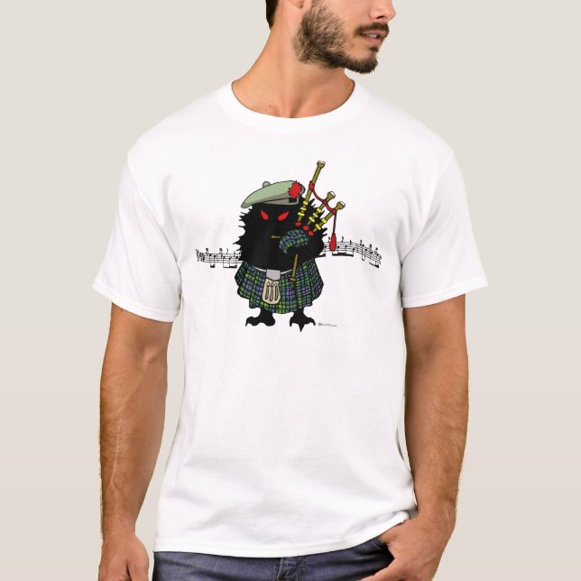 Camiseta Gaitero del erizo de la montaña (Anverso)