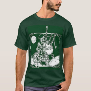 Camiseta Gaitero esquelético