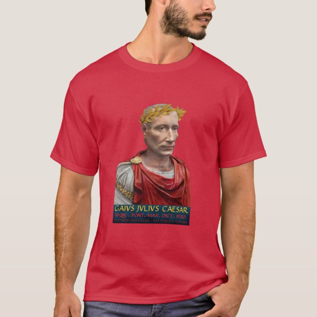 CAMISETA GAIUS JULIUS CAESAR (Anverso)