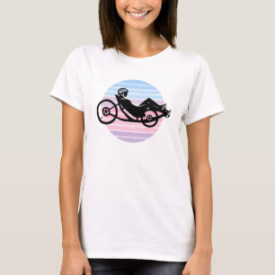 Camiseta Gal Recumbent - Vintage Pastel