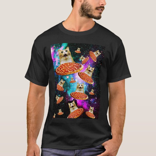Camiseta Gala de comida de Kitten Sarcasm, astronauta de ga (Anverso)