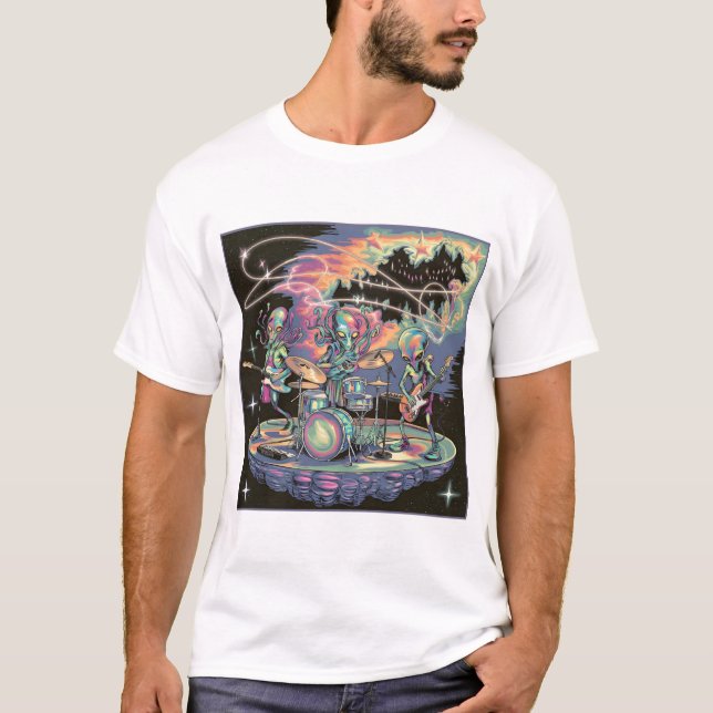 Camiseta Galactic Rock Revolution (Anverso)