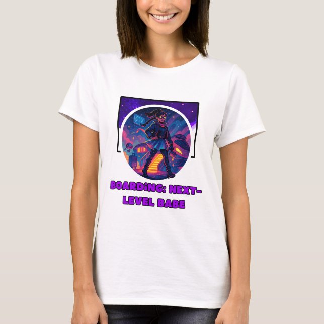 camiseta galáctica de chica (Anverso)