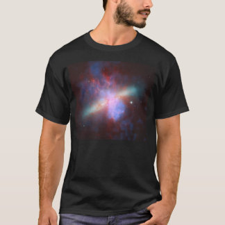 Camiseta galáctica del arco iris