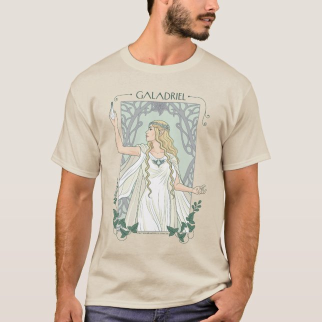 Camiseta Galadriel Luz de Valinor Gráfica (Anverso)