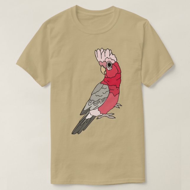 Camiseta Galah Cockatoo (Diseño del anverso)