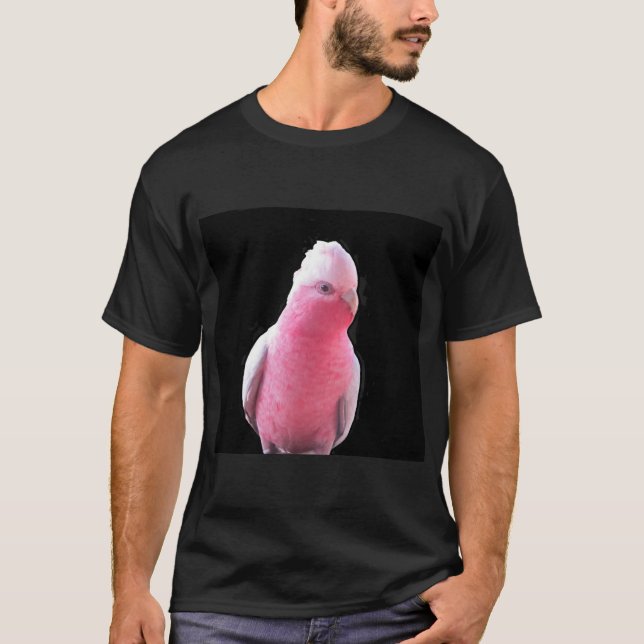 Camiseta Galah rosado australiano (Anverso)