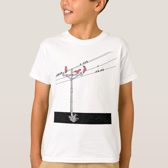 Camiseta Galahs on power pole (Anverso)