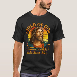 Camiseta Galatianos del Niño De Dios 3 26 Jesucristo estéti