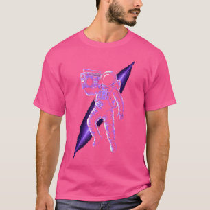 Camiseta Galaxia astronauta de astronomía espacial Boombox