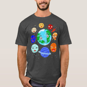 Camiseta Galaxia Astronomía Espacio Ciencia Sistema Solar C