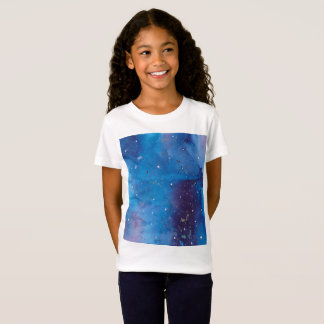 Camiseta Galaxia azul marino