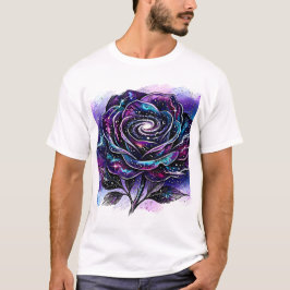 Camiseta Galaxia Celestial Rosa Nebulosa Espiral Producto P