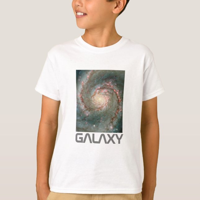 Camiseta Galaxia con remolinos (Anverso)