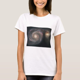 Camiseta Galaxia con remolinos (espacio) (universo) (Messie