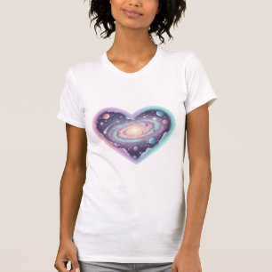 Camiseta Galaxia Corazón
