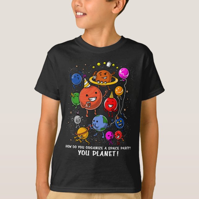 Camiseta Galaxia cósmica de la astronomía del planeta del (Anverso)
