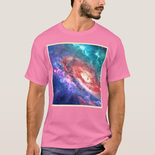 Camiseta Galaxia cósmica Dream Art (Anverso)