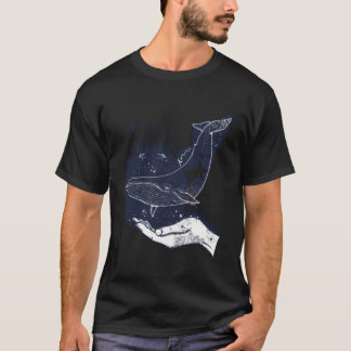 Camiseta Galaxia De Ballenas De Bryde