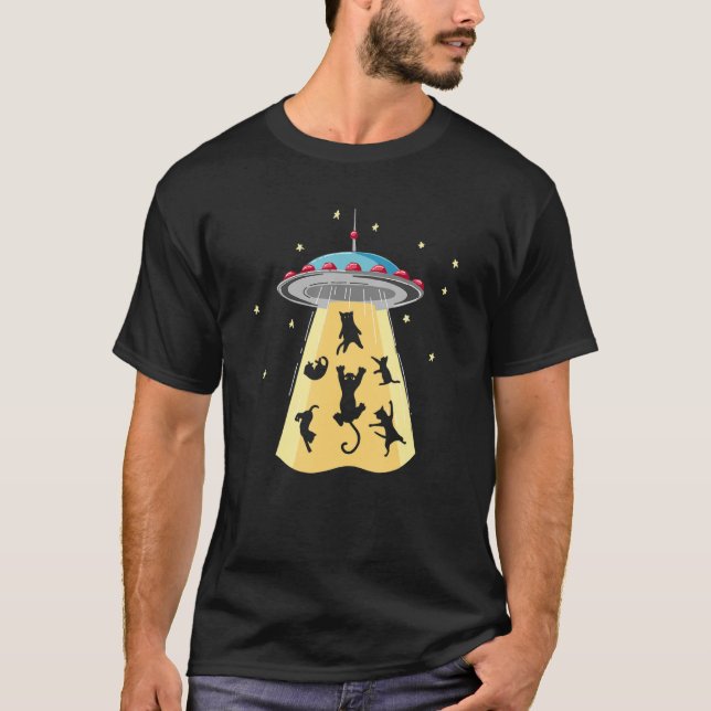 Camiseta Galaxia de Estrellas de Planetas Ultraespaciales U (Anverso)