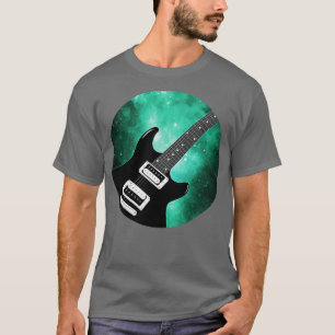 Camiseta Galaxia de guitarra eléctrica Nebulosa Espacio Ult