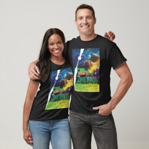 Camiseta Galaxia de Horrores de Halloween en el mundo zombi