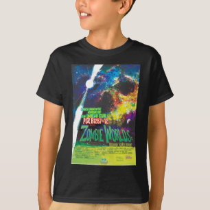 Camiseta Galaxia de Horrores de Halloween en el mundo zombi
