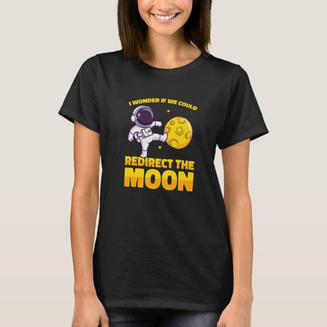 Camiseta Galaxia de la Luna Espacial - Planetas del Sistema (Anverso)