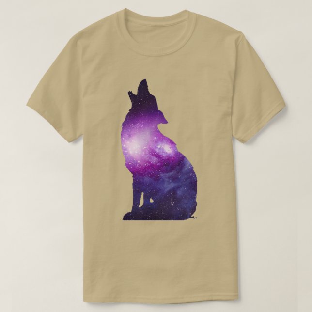 Camiseta Galaxia de lobos de Zidika (Diseño del anverso)