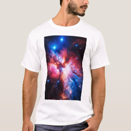 Camiseta Galaxia de Nebulosa Colorida Espacio Estrellas Uni