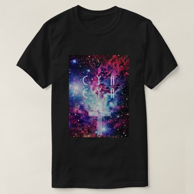 Camiseta Galaxia de S de los HOMBRES de CYA ' (Diseño del anverso)