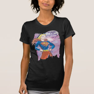 Camiseta Galaxia de Supergirl