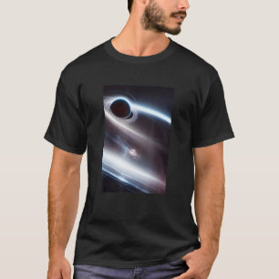 Camiseta Galaxia del espacio exterior del agujero negro