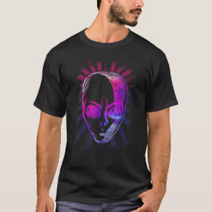 Camiseta Galaxia del espacio ultraterrestre Alien Extraterr