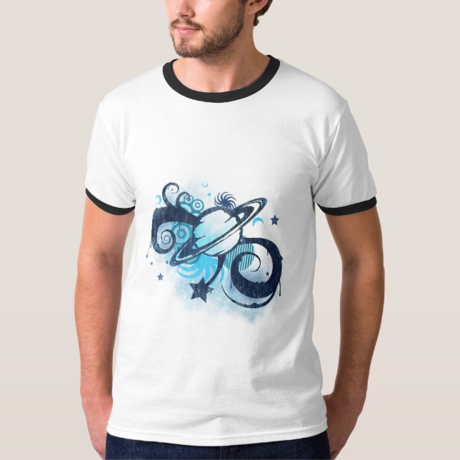 Camiseta Galaxia del Grunge (Anverso)