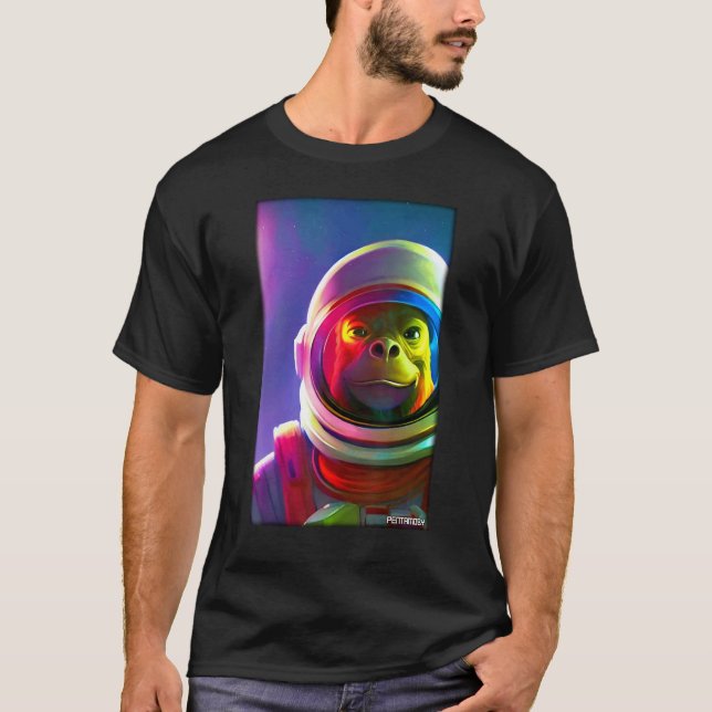Camiseta Galaxia del Universo Espacial para Astronautas de  (Anverso)