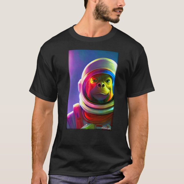 Camiseta Galaxia del Universo Espacial para Astronautas de  (Anverso)